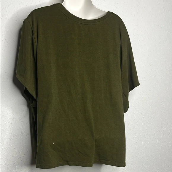 Old Navy Green Relaxed Short Sleeve Tunic - Picture 3 of 4